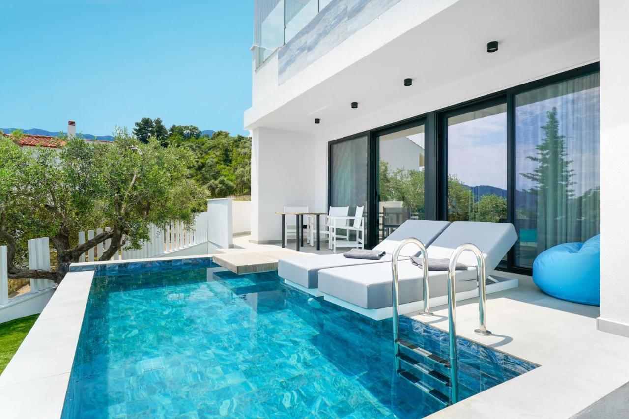 Mythodea Prive Luxury Suites Chrysi Ammoudia Zewnętrze zdjęcie