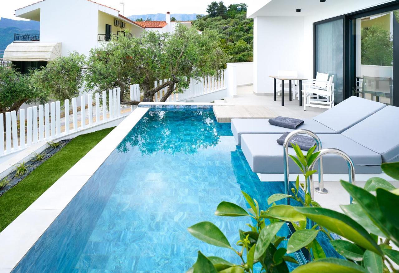 Mythodea Prive Luxury Suites Chrysi Ammoudia Zewnętrze zdjęcie