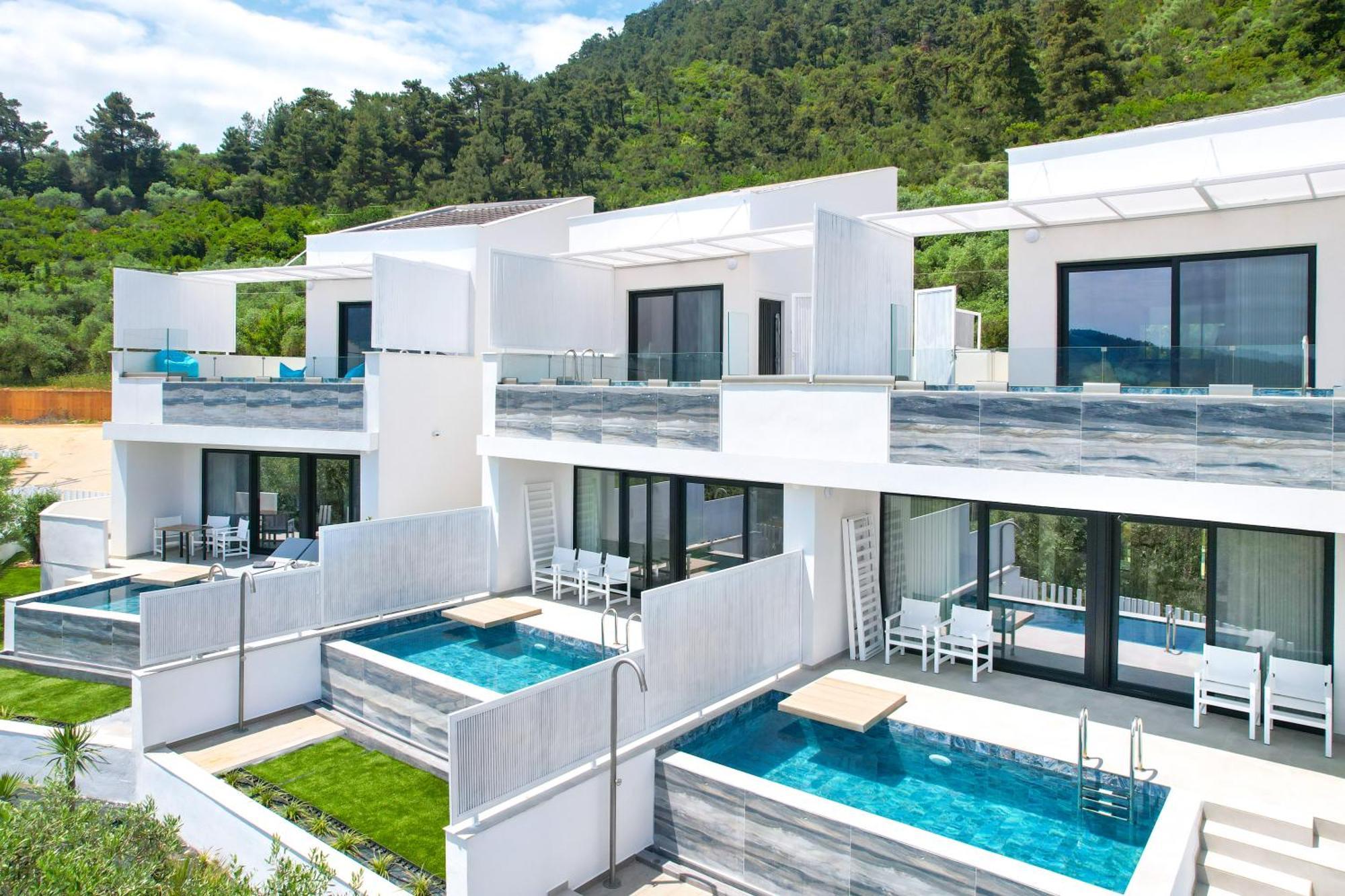 Mythodea Prive Luxury Suites Chrysi Ammoudia Zewnętrze zdjęcie