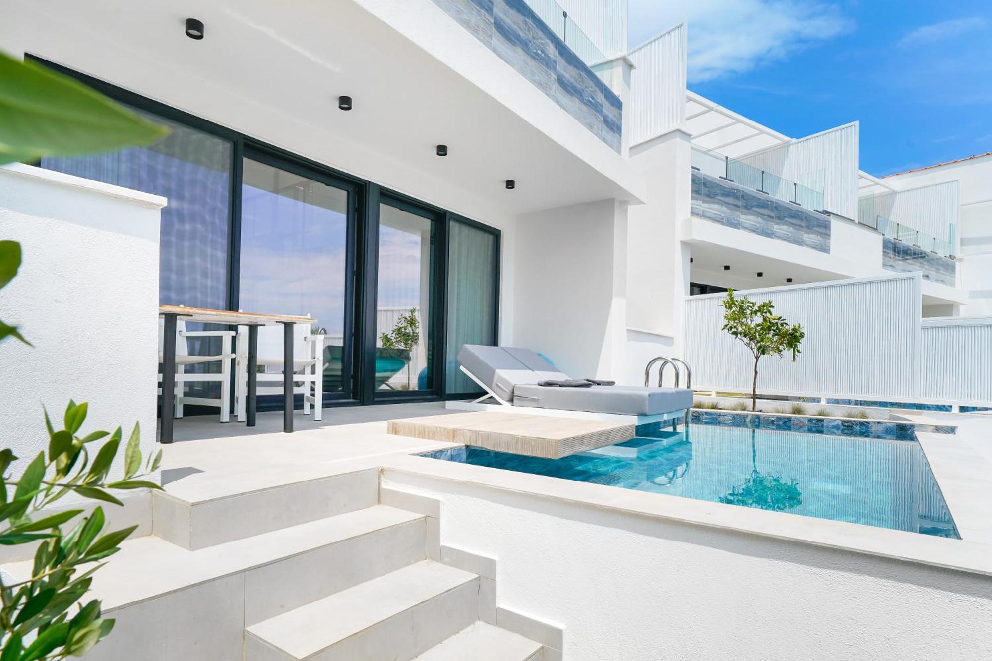 Mythodea Prive Luxury Suites Chrysi Ammoudia Zewnętrze zdjęcie